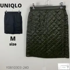 美品 UNIQLO 巻きスカート 防風ウォームイージースカート リバーシブル M