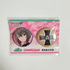 ガルパン くじ 缶バッジ