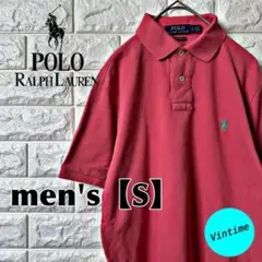 AM5【Polo Ralph Lauren】刺繍ロゴポロシャツ【メンズS】