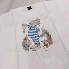 ヒグチユウコ　トム＆ジェリーTシャツ 新品未開封】ヒグチユウコ トムとジェリー コラボTシャツ - メルカリ