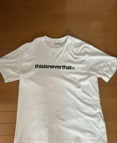 thisisneverthat ホワイト Tシャツ Lサイズ