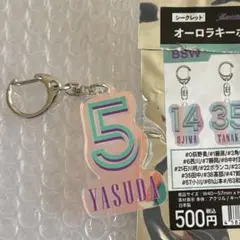千葉ロッテマリーンズ　安田尚憲　オーロラキーホルダー　BSW 2025