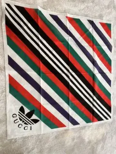 グッチ　アディダスコラボ　大判スカーフ 楽天市場】GUCCI グッチ 716089 バンドースカーフ アディダス