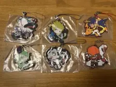 ポケモントレーナーズ　ラバーキーホルダー　6個セット
