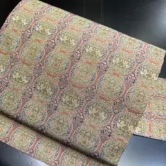 3-99 名古屋帯 九寸 美品 正絹 着物 名古屋仕立て