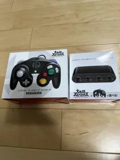 ニンテンドーゲームキューブコントローラ スマブラBK 539…