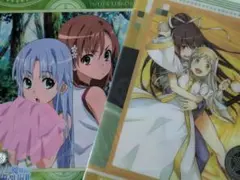 とある魔術の禁書目録 クリアファイル 下敷き セット
