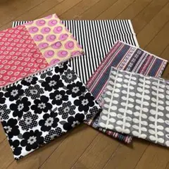 柄プリント生地5枚セット ハンドメイド　送料込み　匿名配送　カットクロス