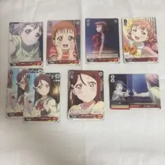 ラブライブサンシャイン　Aqours ヴァイスシュヴァルツ　セット