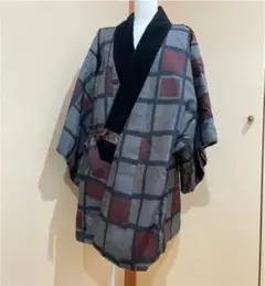 昭和レトロ 紬 手作りねんねこ