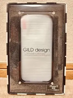 GILD design ソリッドバンパー for iPhone15 ブラック