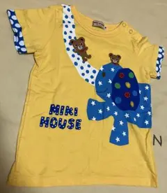 未使用に近いミキハウス　tシャツ