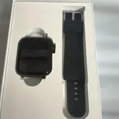 スマートウォッチ ブラック 心拍数モニタリング