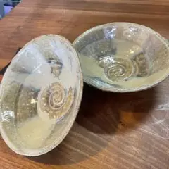 ⭐︎【和食器陶器】⭐︎おしゃれな2枚セット　和食器