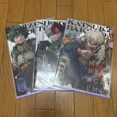 ヒロアカ 最強ジャンプ クリアファイル 緑谷 爆豪 轟
