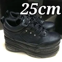 ラスト１◆25cm⚜yosuke⚜超厚底スニーカー ノーマルタイプ　黒