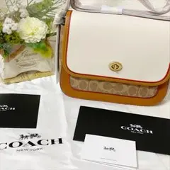 COACH コーチ ランブラー クロスボディー シグネチャー キャンバス
