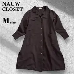 NAUW CLOSET ナウクローゼット 千趣会 シャツ ロングワンピース M