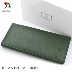 アーノルドパーマー 長財布 メンズ 緑 グリーン 本革 収納 ブランド