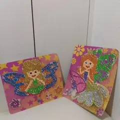 妖精のモザイクアート2点セット