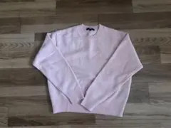 ✨美品✨UNIQLO S 薄ピンク 長袖セーター☆彡