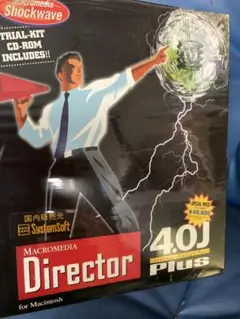 【完品美品】Macromedia Director 4.0J Plus Mac版