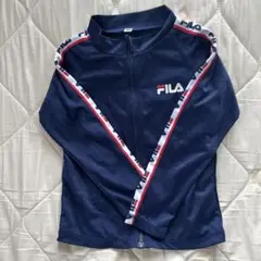 FILA ジップアップジャージ 120 ネイビー　ボーイズ