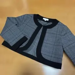 チェック柄ボレロ 110 キャサリンコテージ