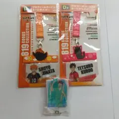 ハイキュー!! ネームホルダー みんなのくじ 日向 黒尾 フォンタブ 青城