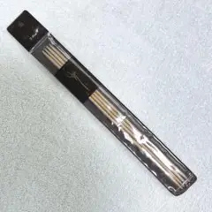 竹製棒針 6号　3.9mm 4本針セット