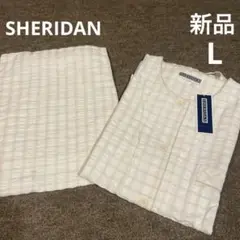 SHERIDAN 半袖パジャマ　上下セット　L 新品