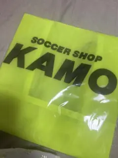 サッカーショップKAMO オリジナルメッシュジムバッグ　カモ　ナップサック