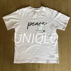 ユニクロ　ムーミン　Tシャツ　薄ピンク色　Sサイズ　レディース　メンズ