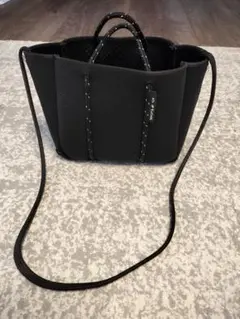 ショルダーバッグ　ステートオブエスケープ　小　ロンハーマン　黒　トート　型