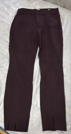 【GAP】ダークパープル スリムフィット スラックス