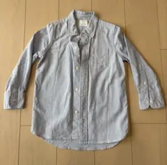 GAP ライトブルー長袖シャツ 110cm