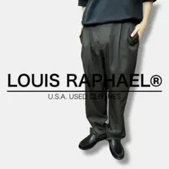 ★良品◎LOUIS RAPHAEL 2タックパンツ トラウザー SL1-771