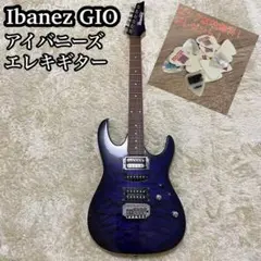 美品 アイバニーズ ジオ エレキギター キルテッドメイプル ピック20枚無料