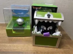 ドラゴンクエスト　グラグラソーラーフィギュアプチ　メタルスライム　ミミック