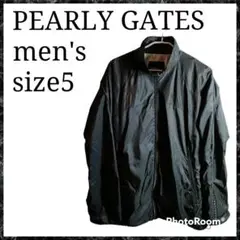 パーリーゲイツ PEARLY GATES ジャケット ブルゾン アウター 黒色