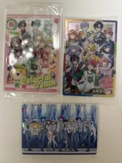 カラフルピーチ　集合　トレーディングカード