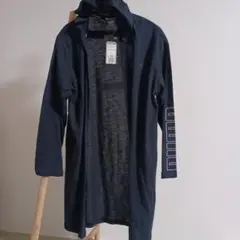 【新品】プーマ PUMA ロングカーディガン Sサイズ ブラック