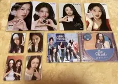 IVE ユジン　Be Alright CD & CLIOチラシ、トレカ
