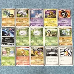DP 時空の創造 ヒコザル アンノーン マネネ など ポケモンカード 15枚