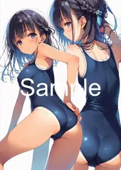 A4サイズアートポスター 1点もの 美女ポスター最高品質 E-C--４５