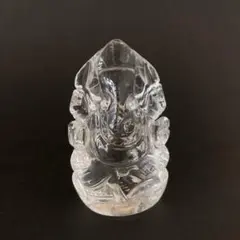 ガネーシャ　ヒマラヤ水晶　　　虹56g カケ有り
