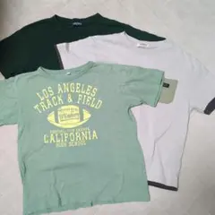 150cm　男の子用 半袖Tシャツ 3枚セット