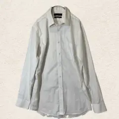 Mr. JUNKO 長袖ワイシャツ M ホワイト