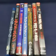 ハリソンフォード6作品DVD・ブルーレイセット＋追跡者DVD