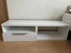 IKEA　希少　廃盤　ホワイト テレビ台 引き出し付き